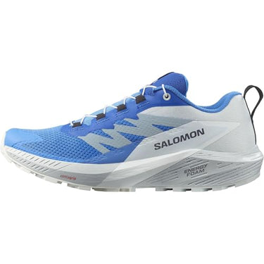 Salomon Sense Ride Herren Trail-Laufschuhe, Outdoor-bereit, Vielseitiger Grip, Leichtgewichtiger Schaft, Ibiza Blue, 40 im Sale